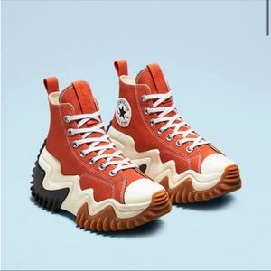Converse Run Star Motion Platform Shoes Mantra Orange